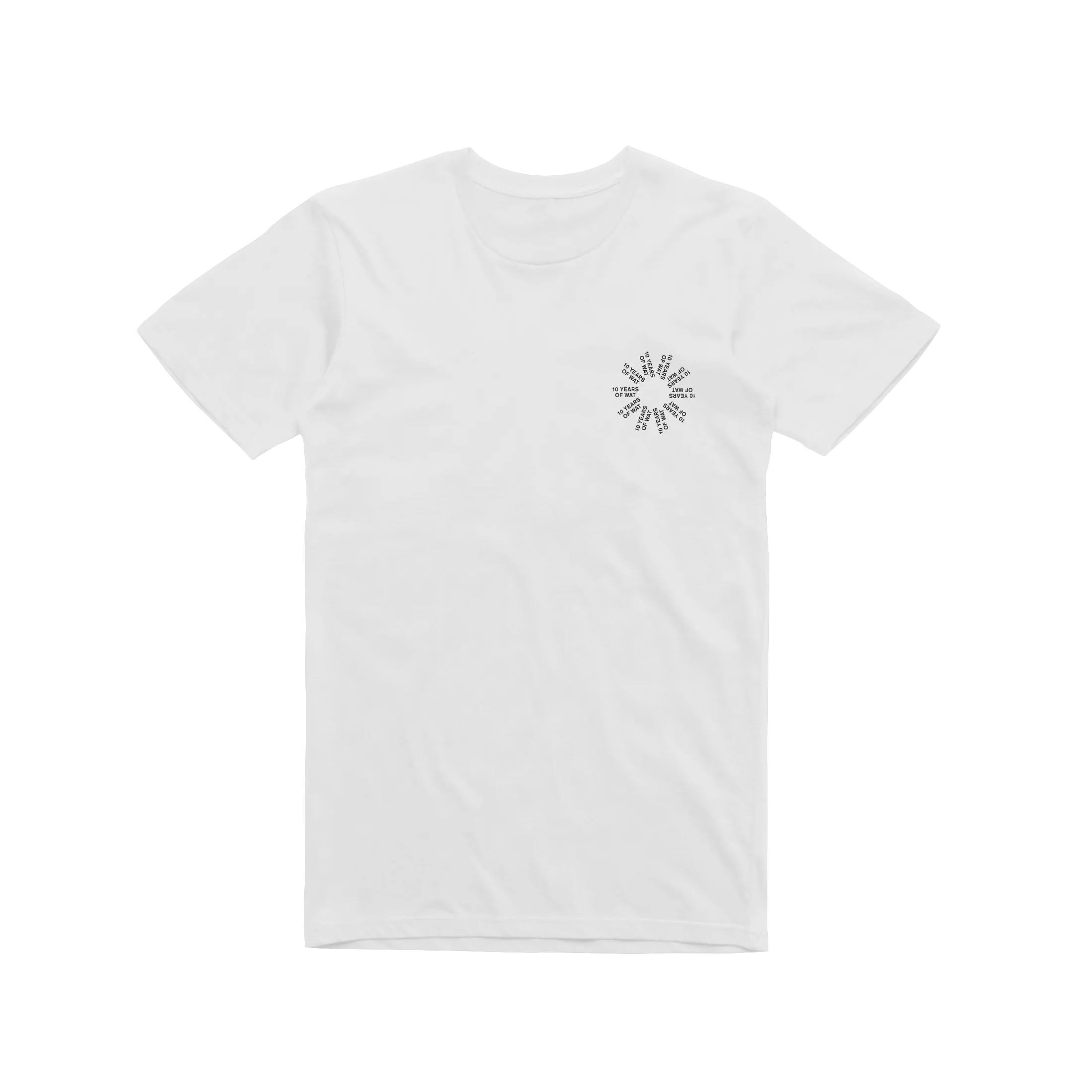 10 Years / White T-shirt
