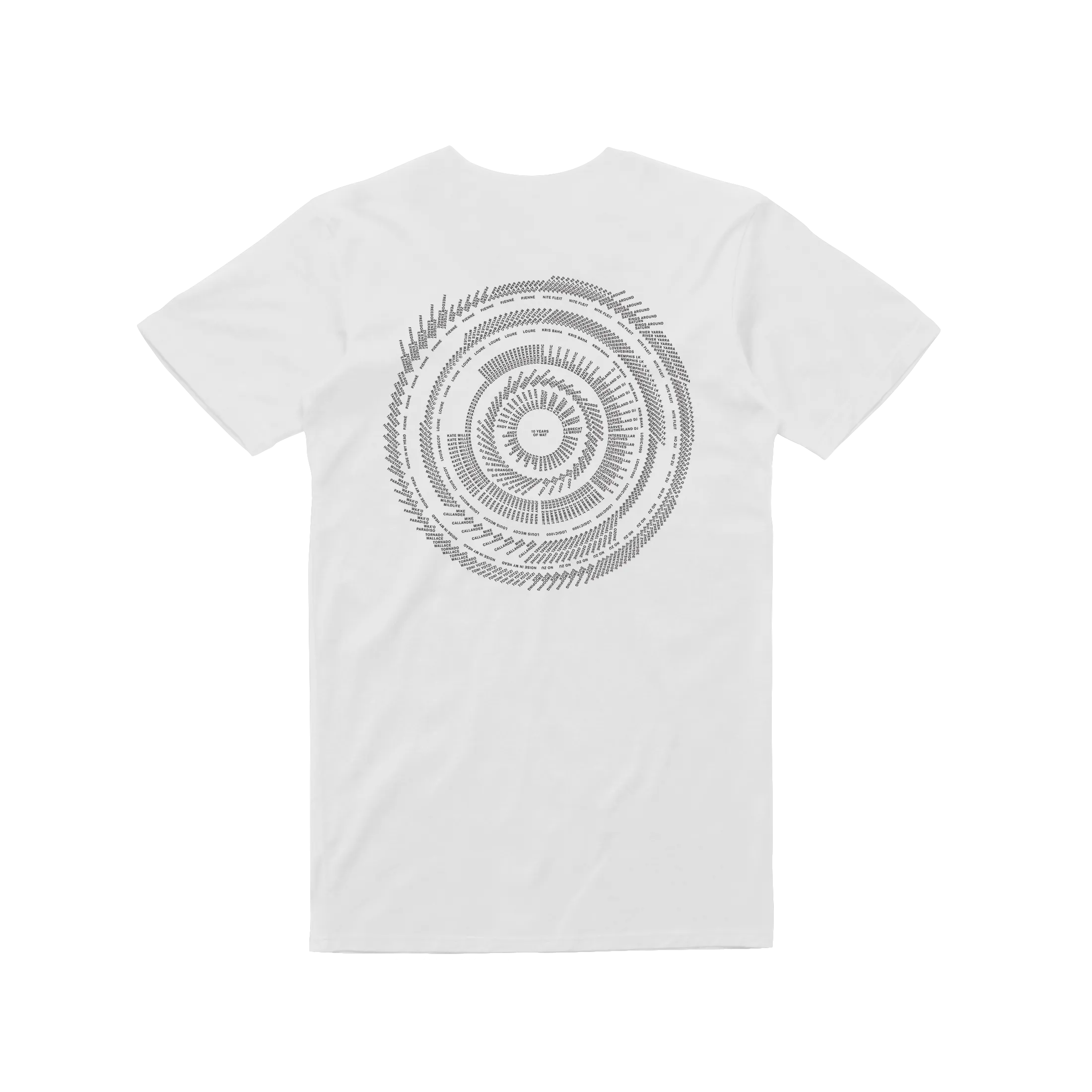 10 Years / White T-shirt