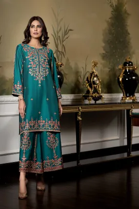 2 Piece - Embroidered Suit - KFW23-66