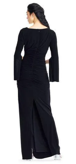 Elegant Adrianna Papell AP1E203780 Long Formal Dress with Split Sleeves for Special Occasions