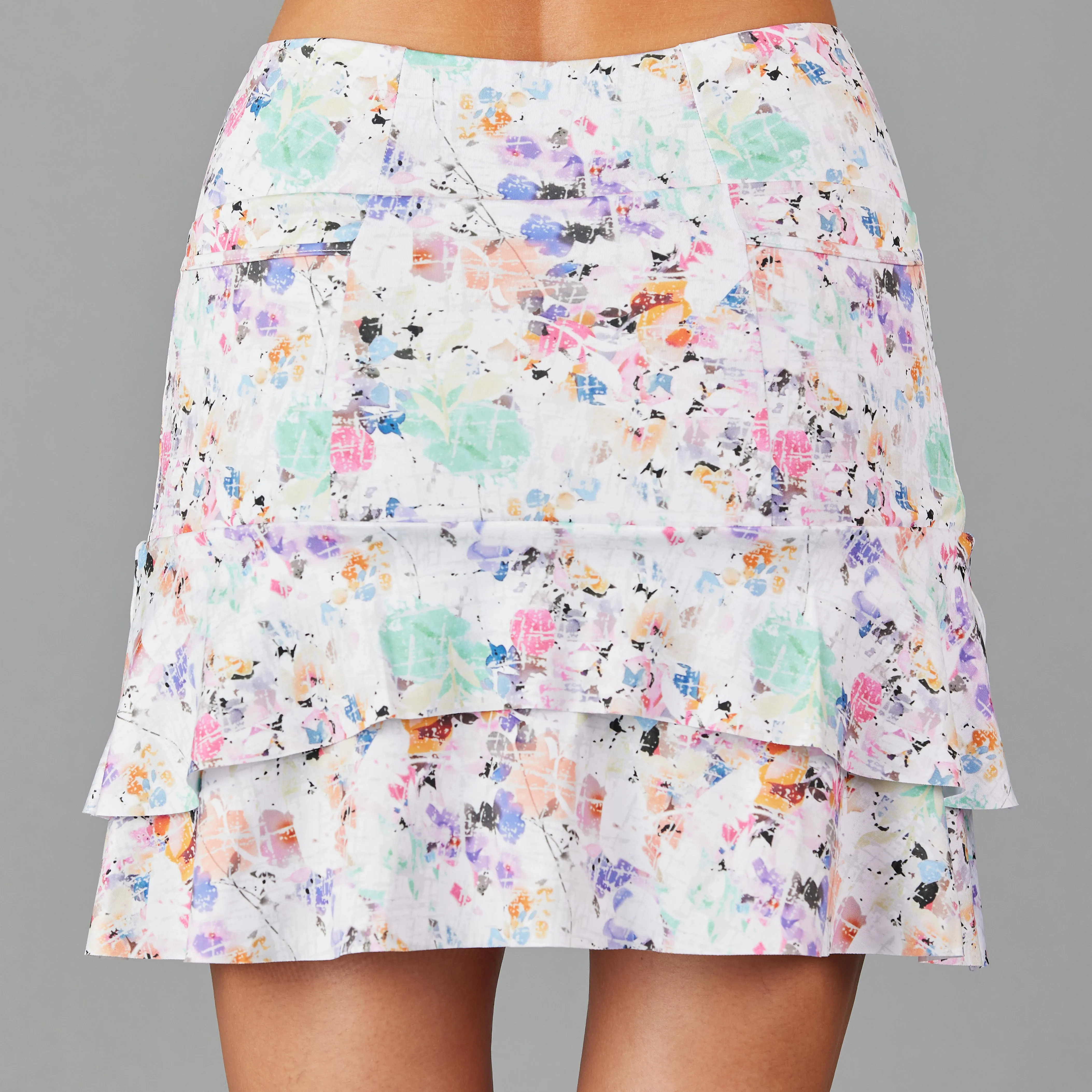Amethyst Long Print Skort