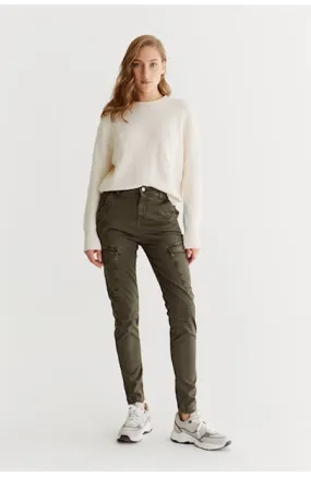 Angel - Cargo Pant-Winter Khaki - L30