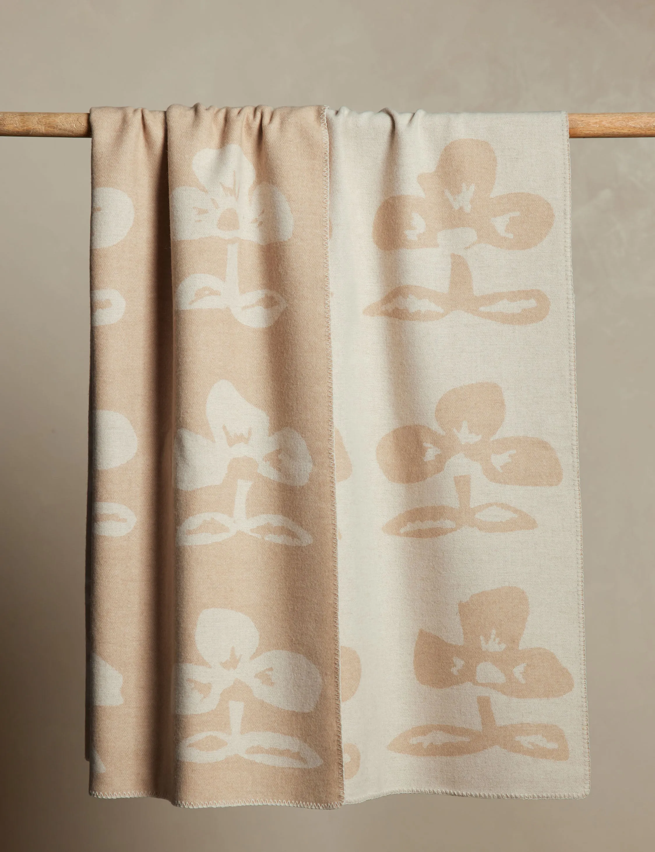 Apila Reversible Wool Throw by Sarah Sherman Samuel
