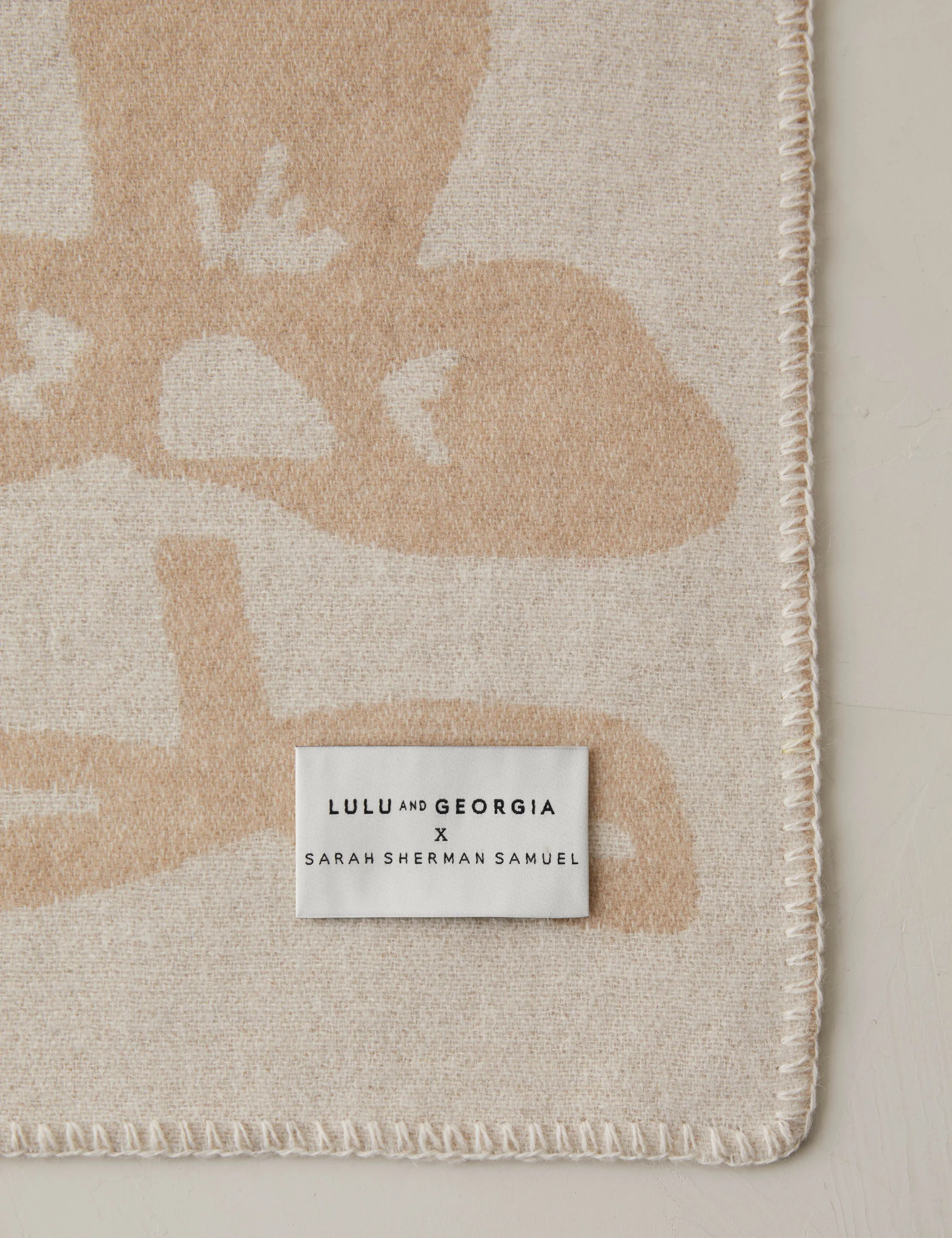 Apila Reversible Wool Throw by Sarah Sherman Samuel