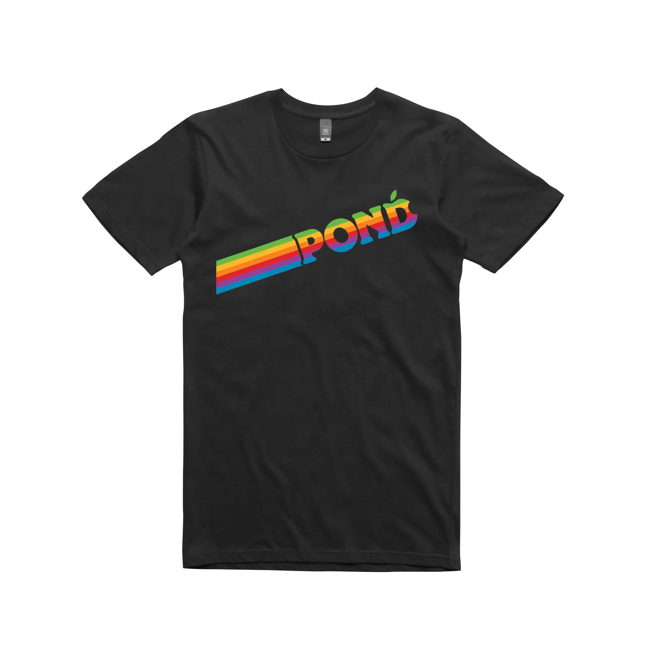 Apple / Black T-shirt
