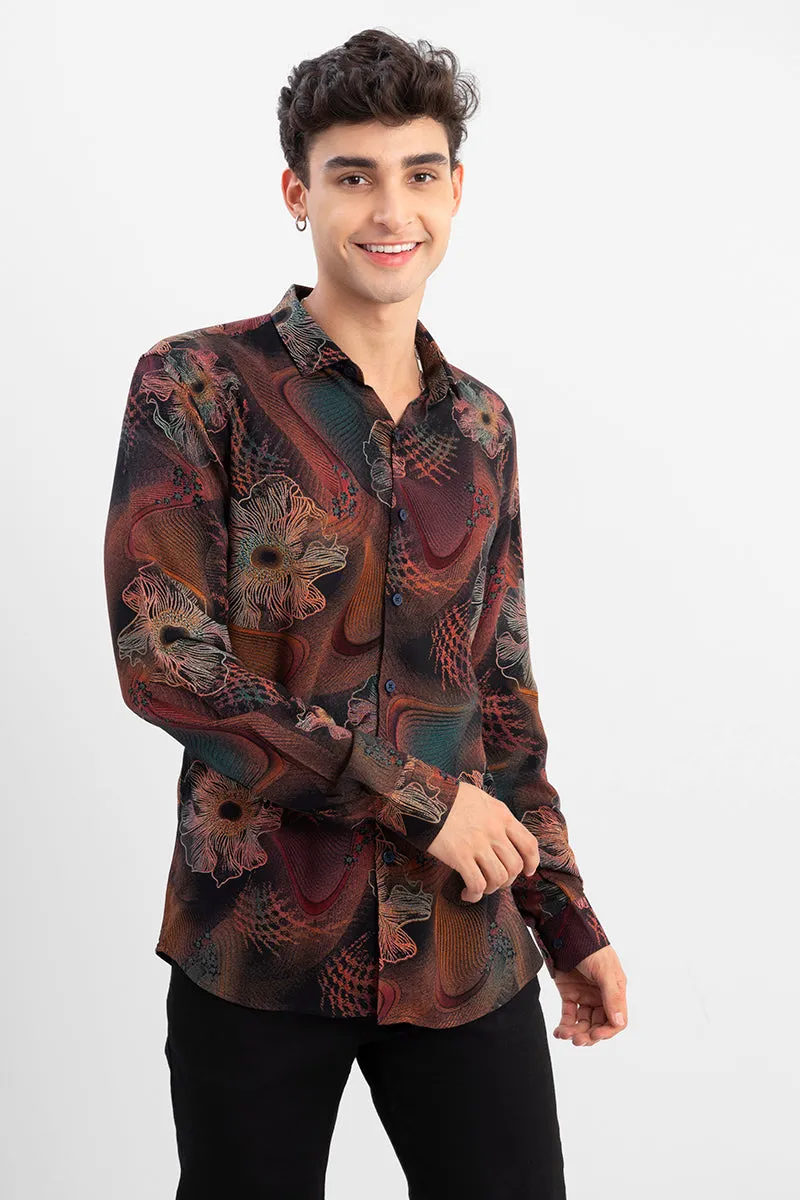 Autumn Navy Shirt