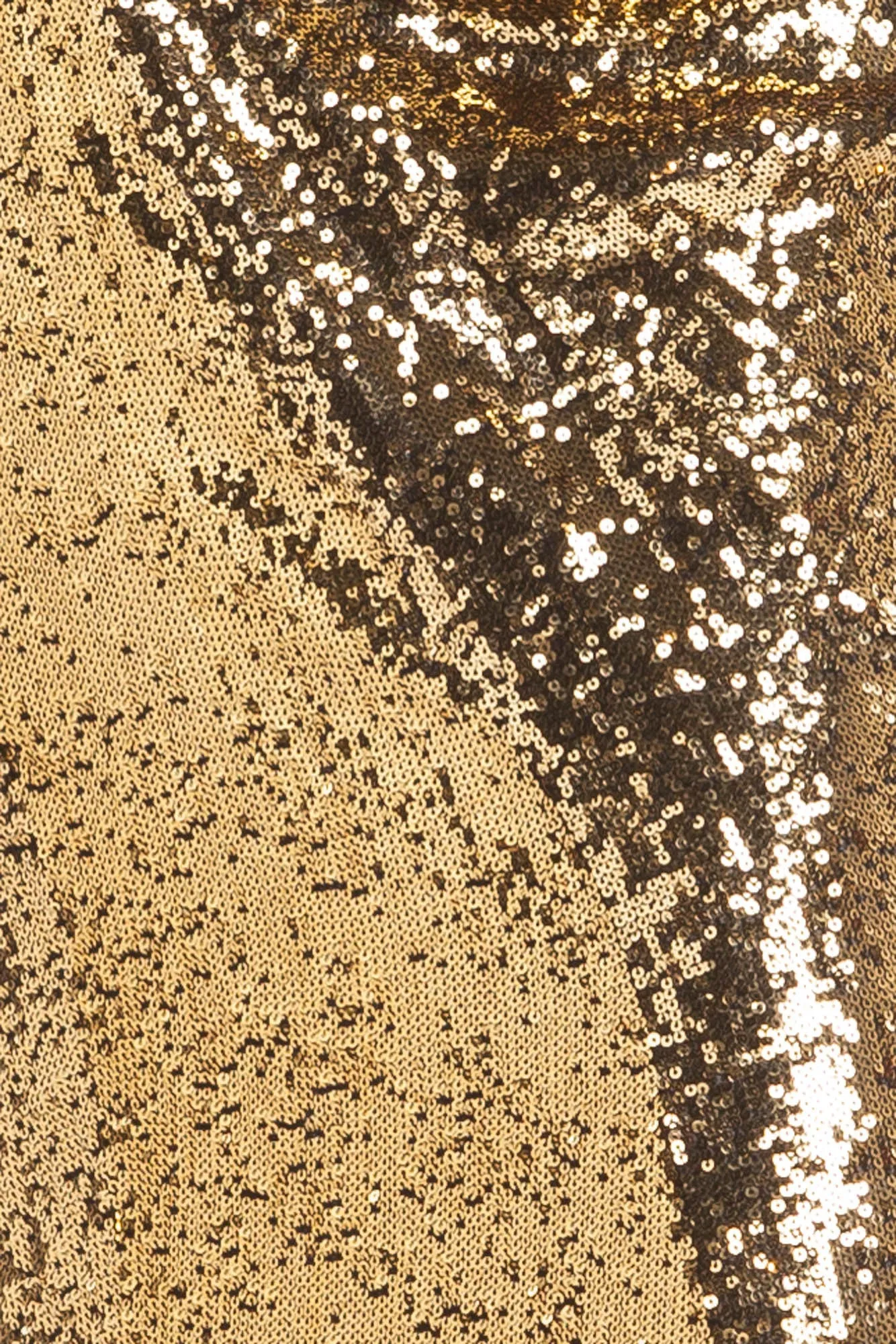 Balmain - Gold Sequin Skirt -