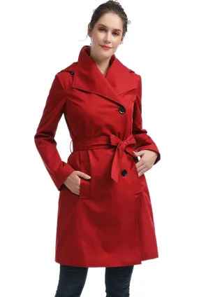 Stylish BGSD Womens Waterproof Hooded Trench Coat Jessie - Ultimate Protection & Elegance