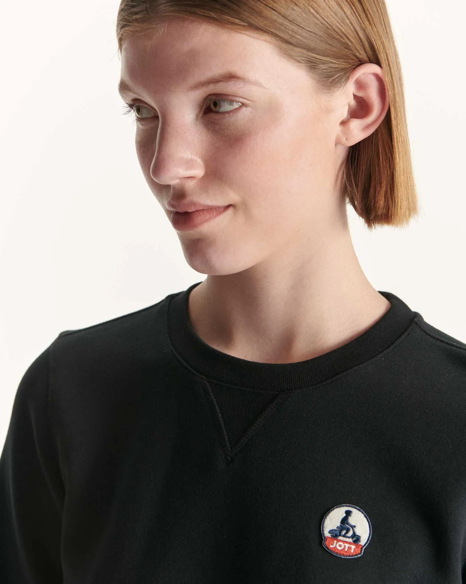 Black Elvas organic cotton sweatshirt
