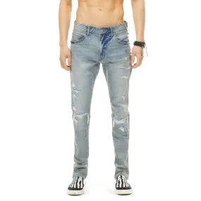 Bleunoir Antique Stud Jeans - Henry Blue