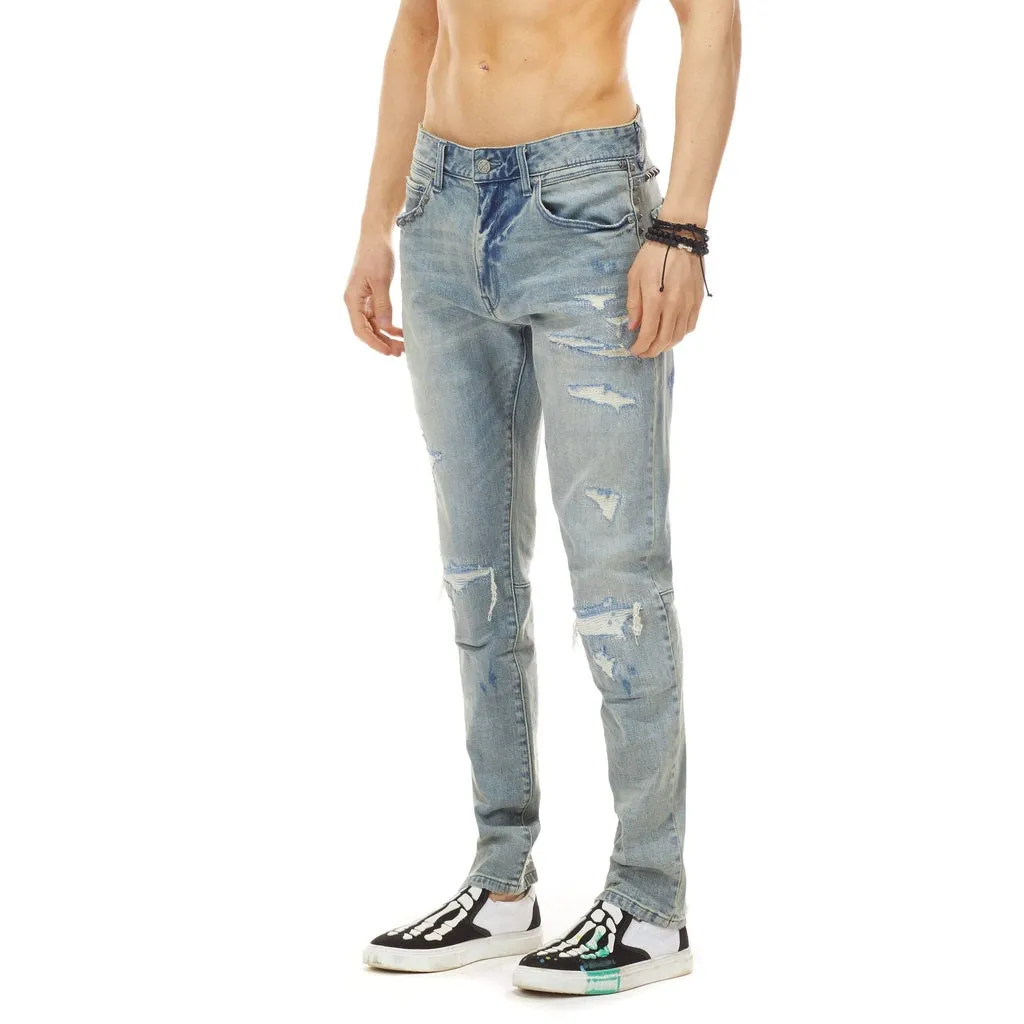 Bleunoir Antique Stud Jeans - Henry Blue
