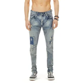 Bleunoir Distressed Jeans - Astral Blue