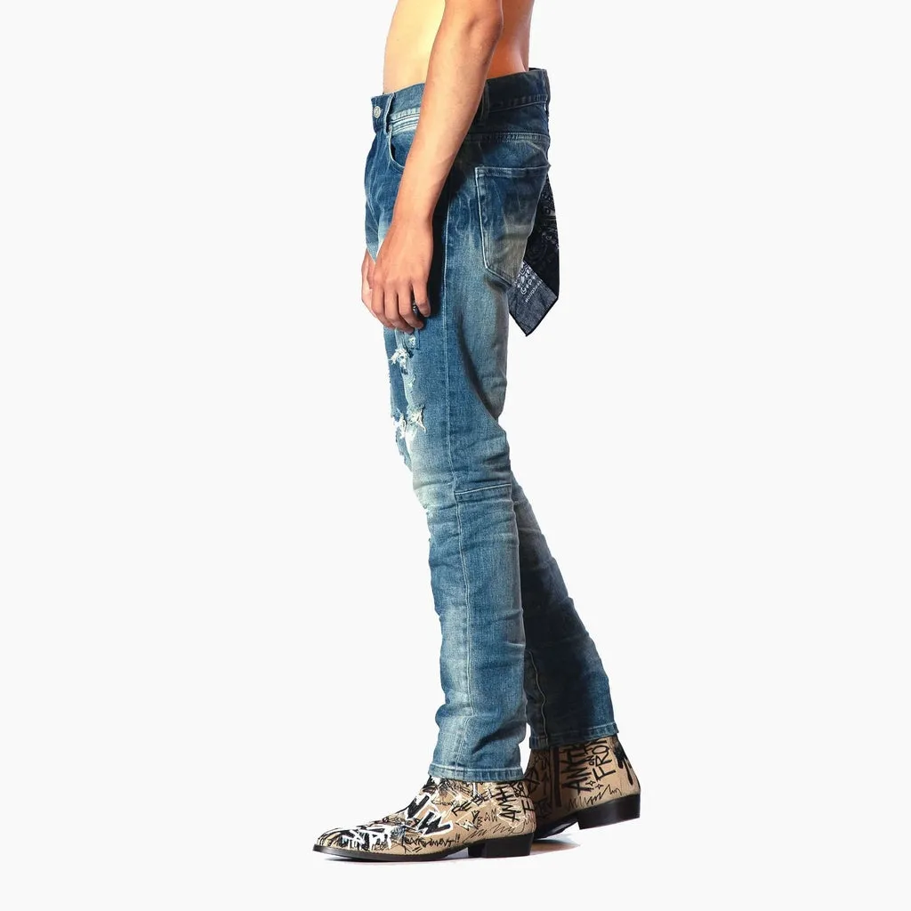 Bleunoir Distressed Jeans - Cordial Blue