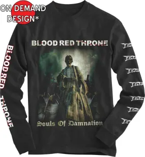 Blood Red Throne "Souls Of Damnation" Long Sleeve T shirt