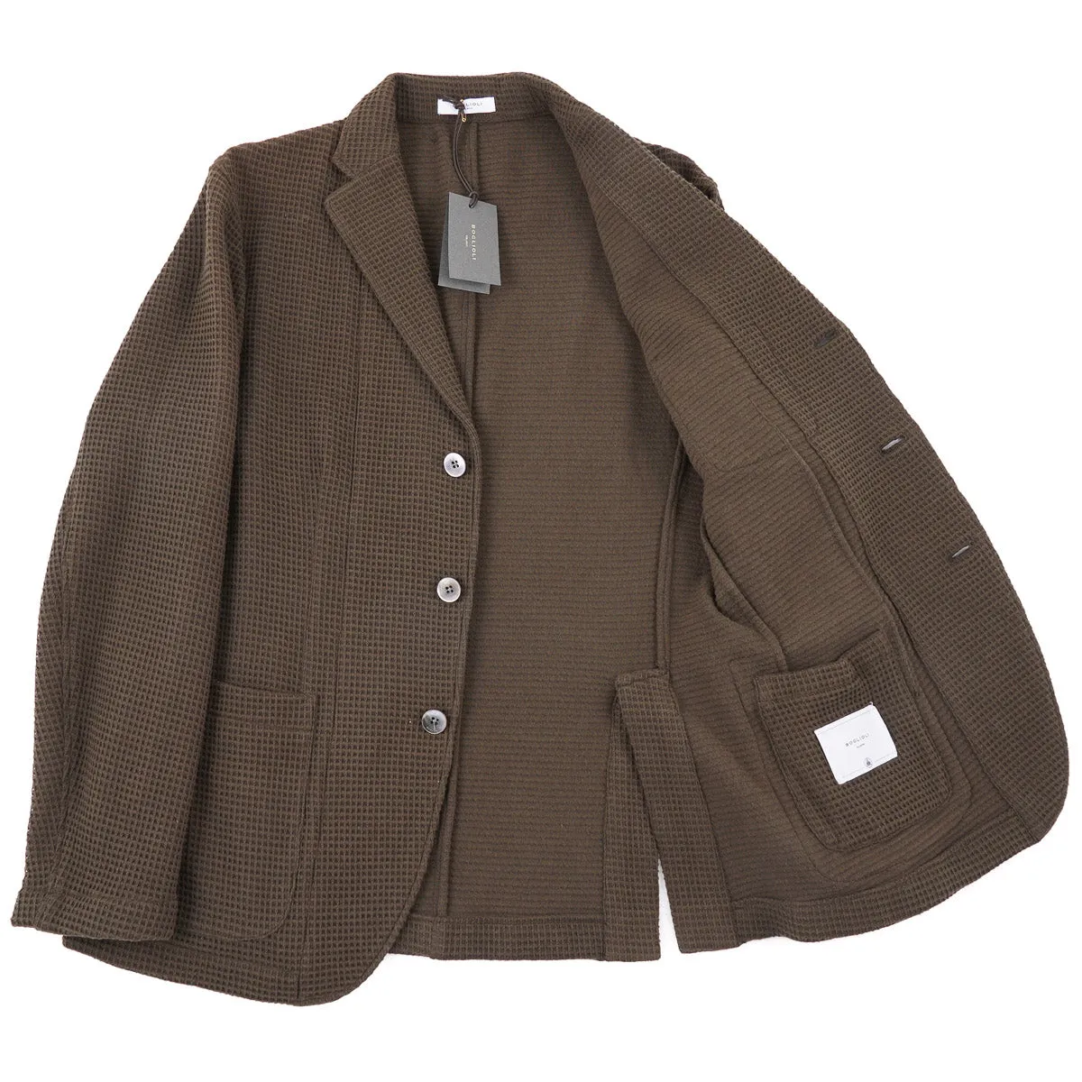 Boglioli Unlined Knit Cotton Blazer