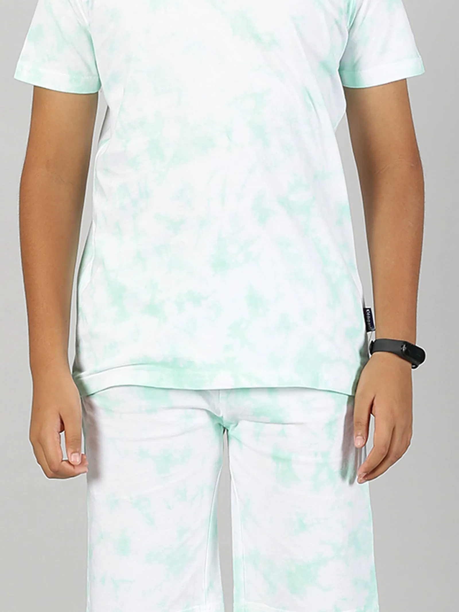 Boys Tie & Dye Tee & Shorts Set