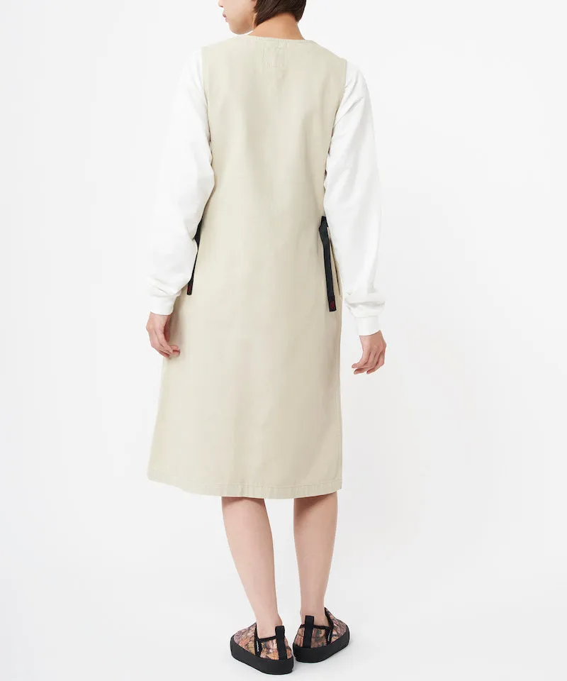 Canvas Mid-Length Dress
