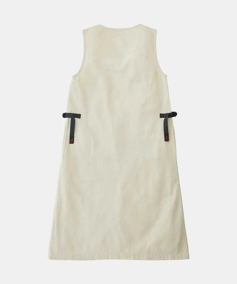 Canvas Mid-Length Dress