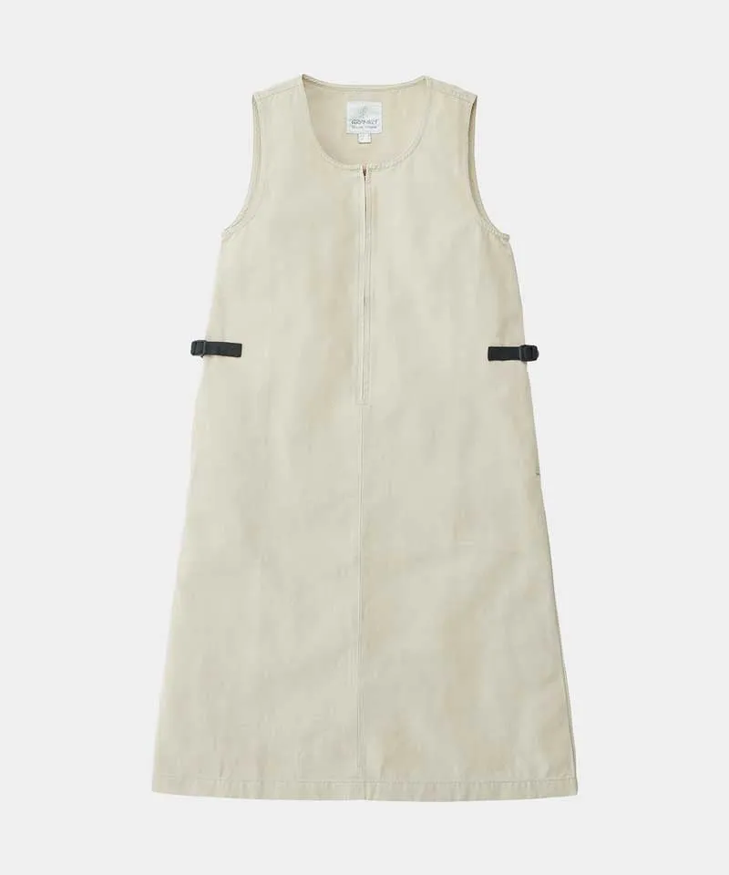 Canvas Mid-Length Dress