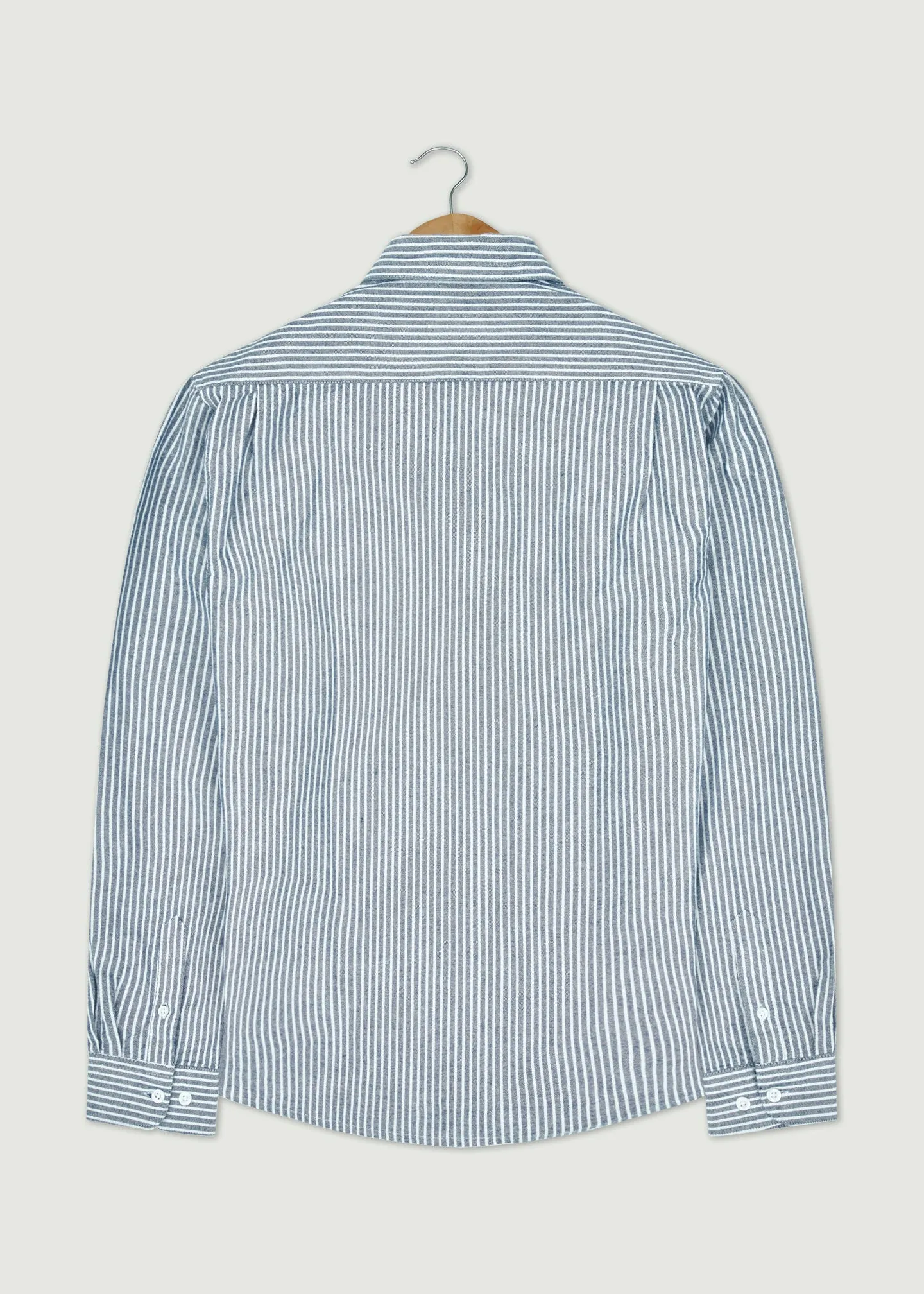 Chateau Long Sleeve Shirt - Navy/White