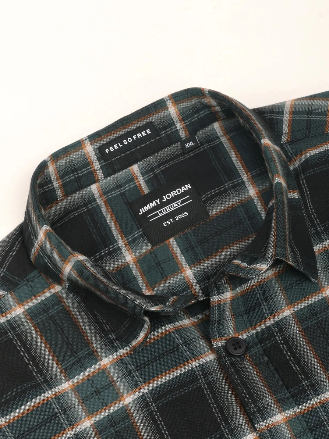 Checksque Dark Grey Full Sleeve Check Shirt
