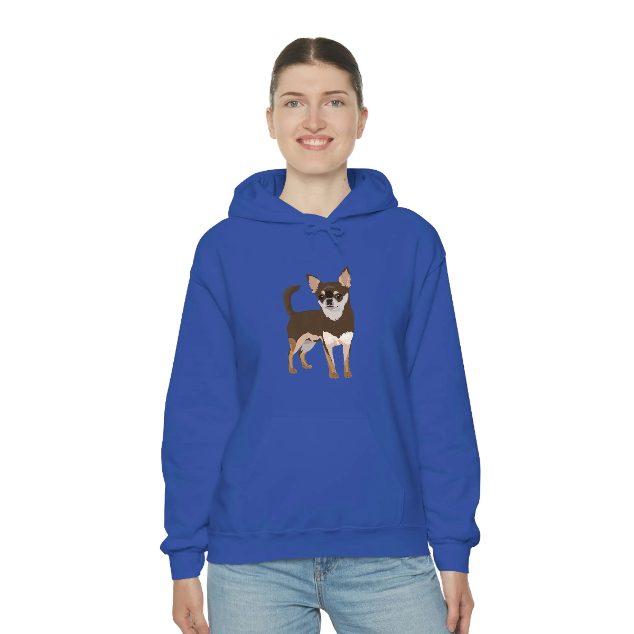 Chihuahua Unisex Heavy Blend Hooded Sweatshirt, Cotton/Polyester, S- 5XL, 13 Colors, Free Shipping, Made In Usa!!