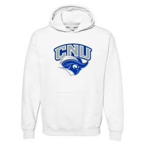 Christopher Newport University Captains Arch Logo Hoodie - White