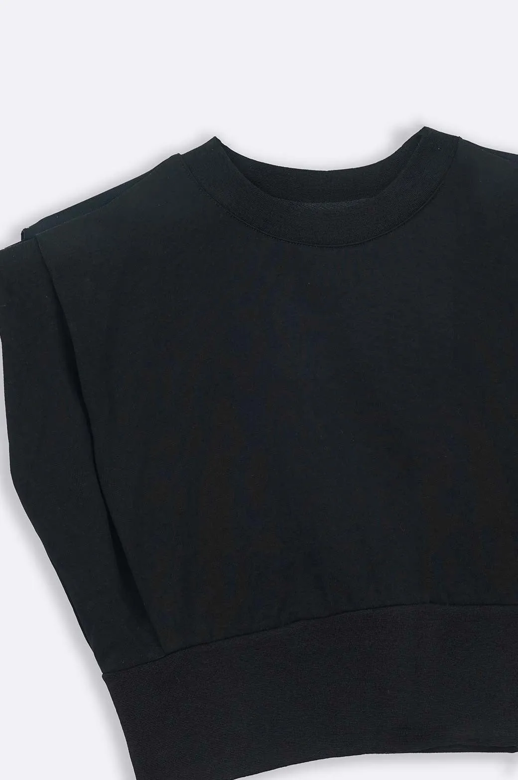 Cropped Shoulder Tee