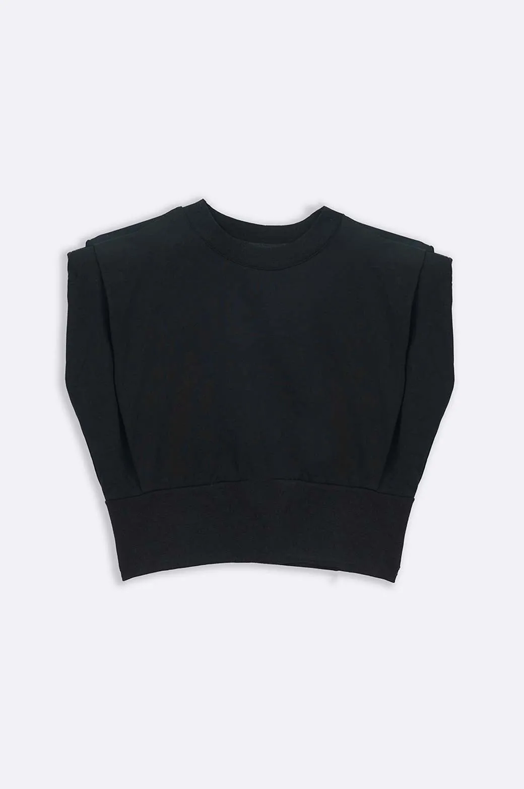 Cropped Shoulder Tee