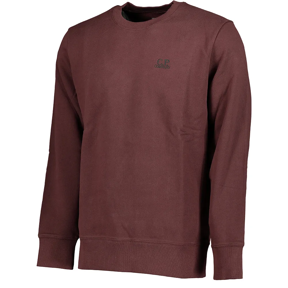 Diagonal Fleece Logo Sweatshirt