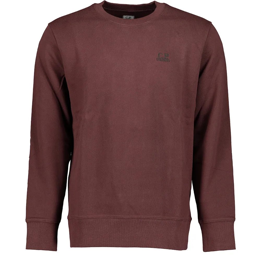 Diagonal Fleece Logo Sweatshirt
