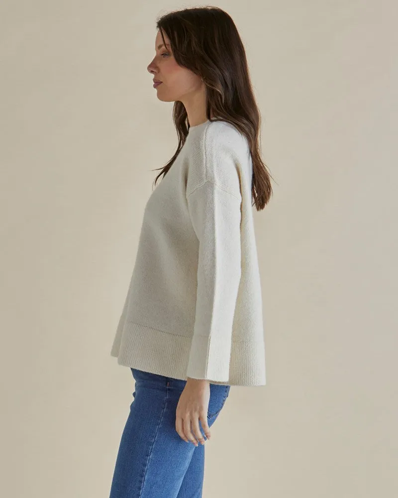 Edith Knit Jumper - Cream