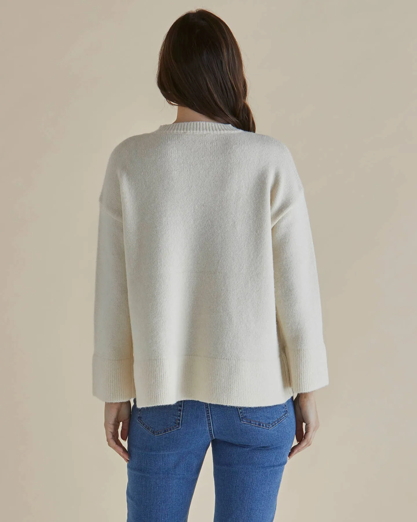 Edith Knit Jumper - Cream