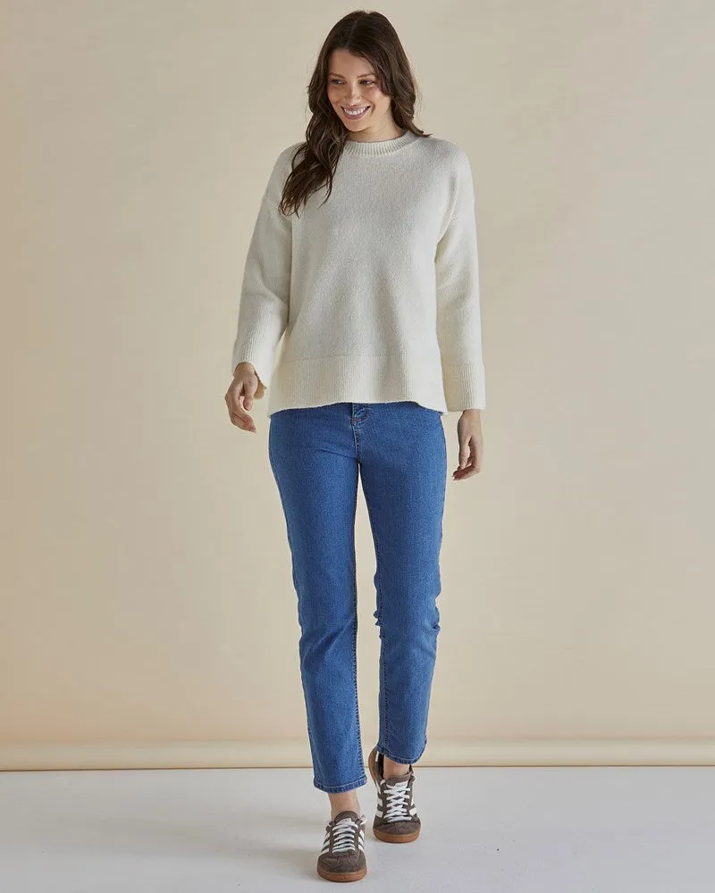 Edith Knit Jumper - Cream