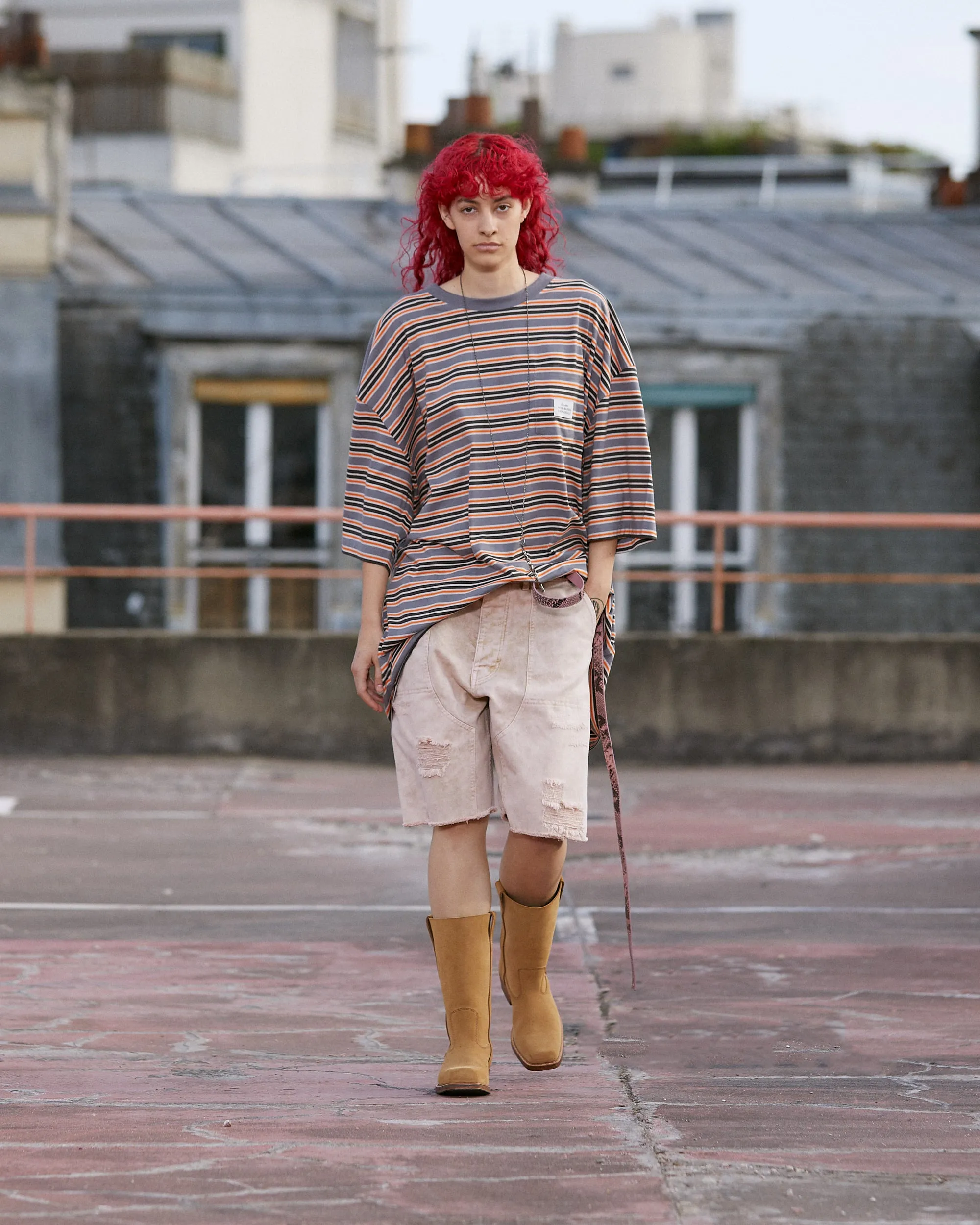 EXIT STRIPED ORANGE