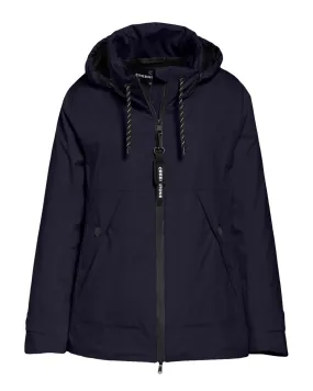 Foldaway Hood Short Rain Jacket