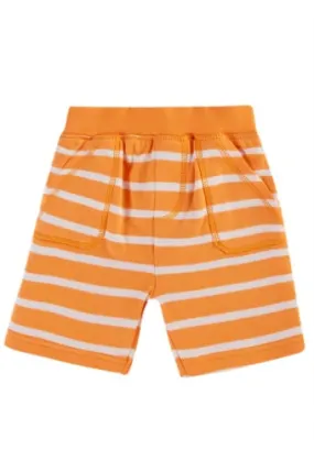Frugi Little Ellis Short - Tangerine Breton