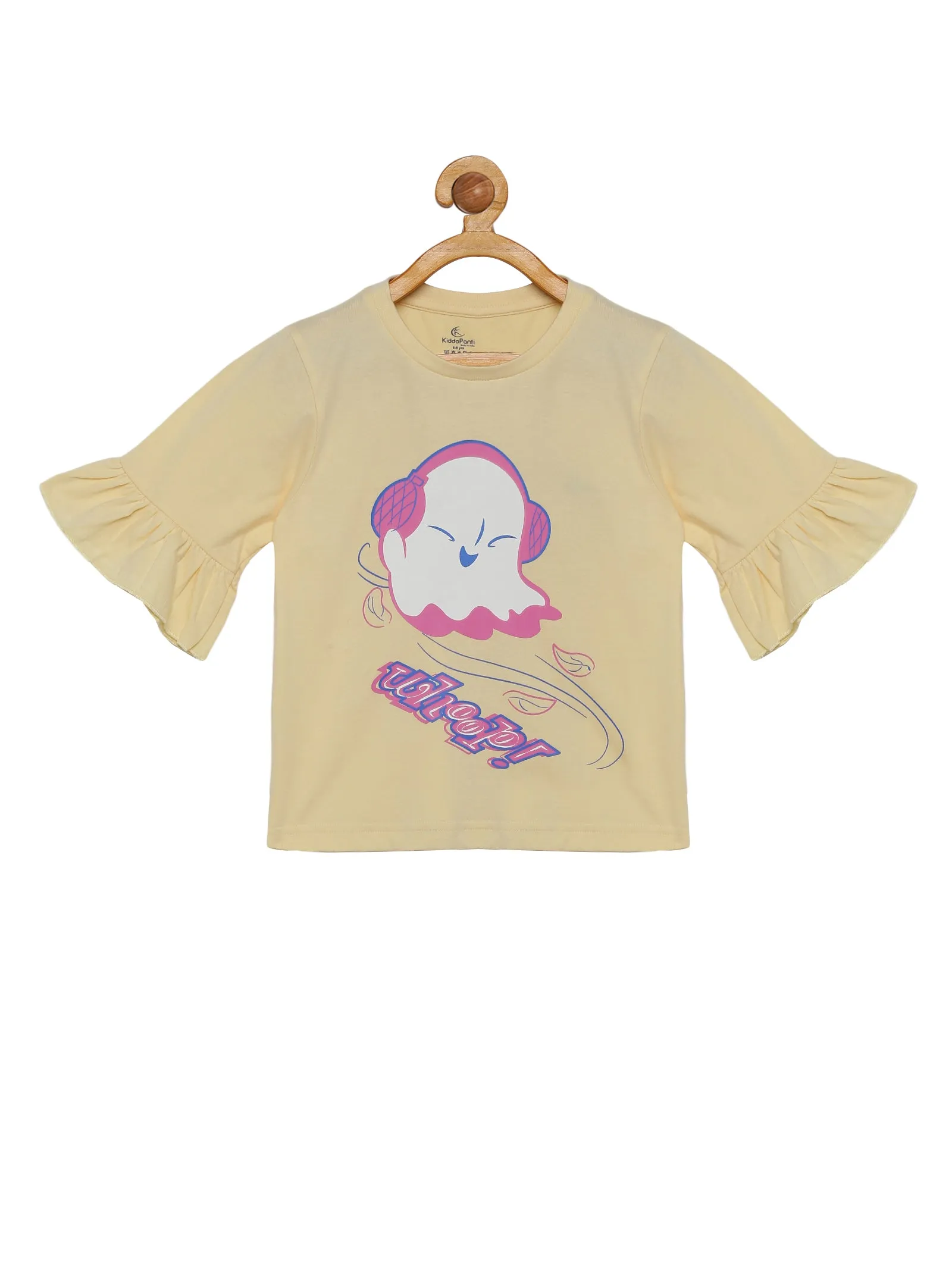 Girl's Printed Tee & Solid Legging Set