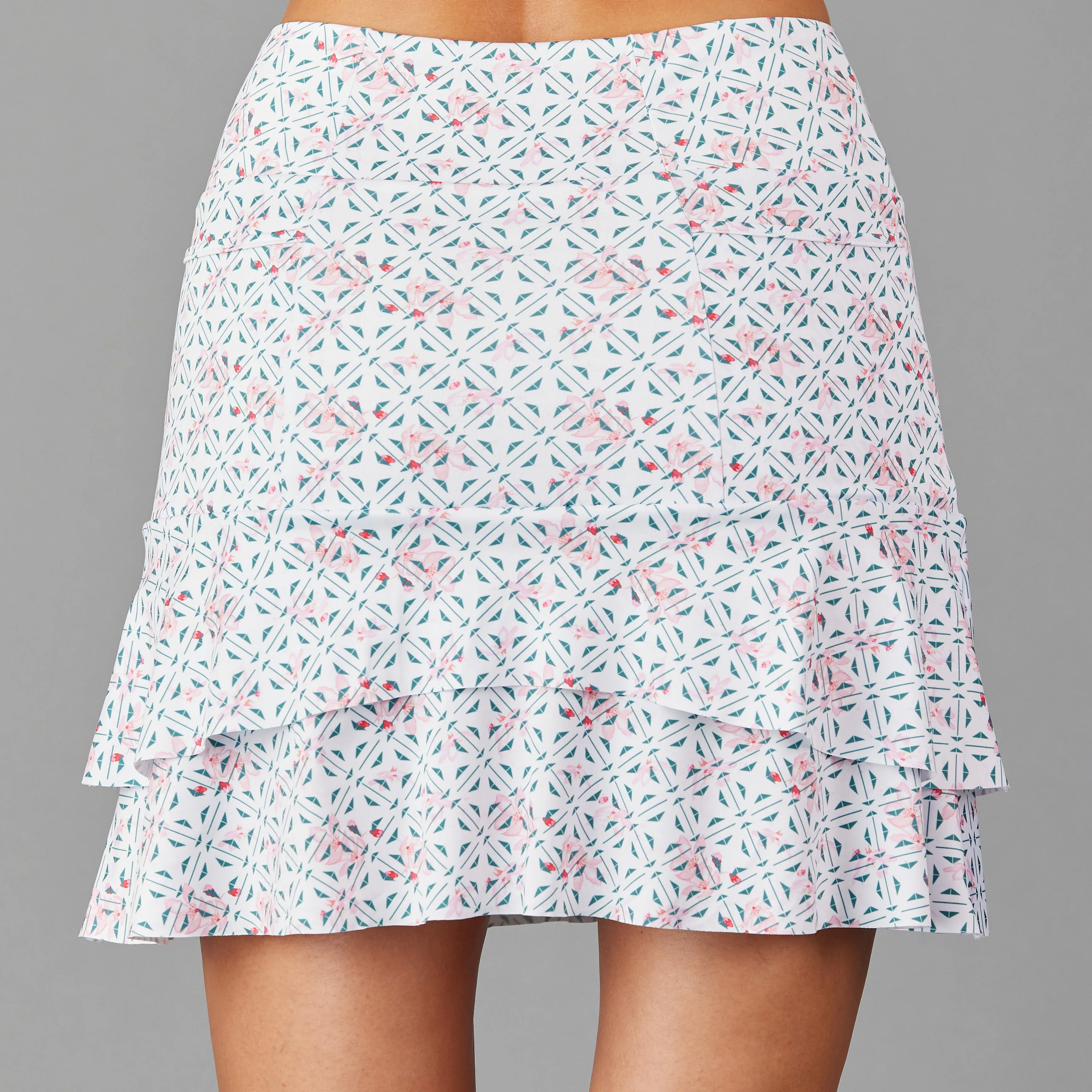 Harmony Long Print Skort
