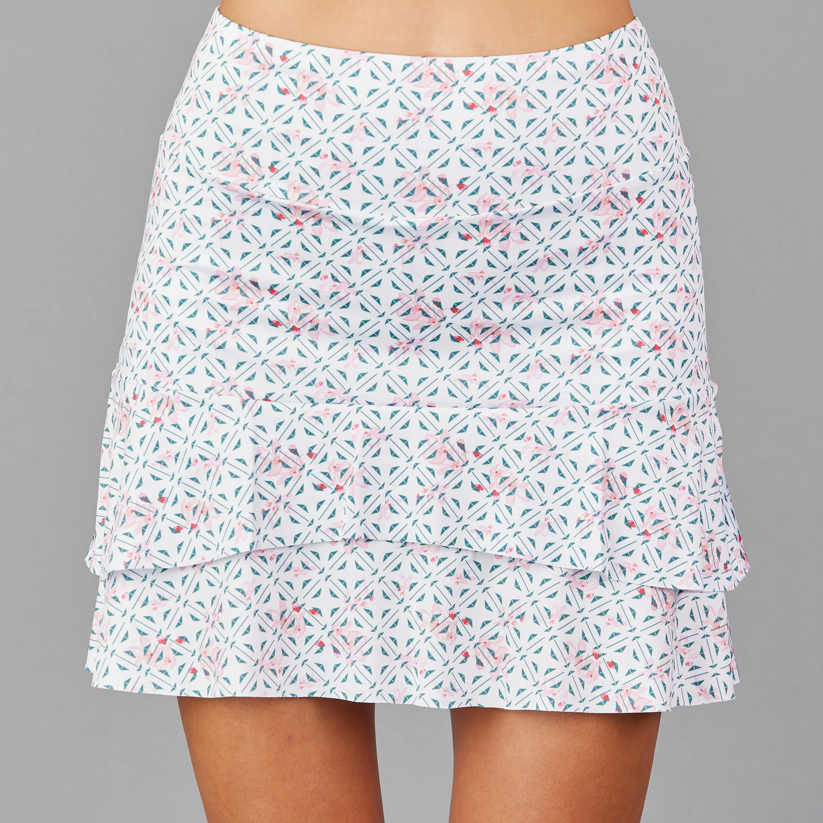 Harmony Long Print Skort