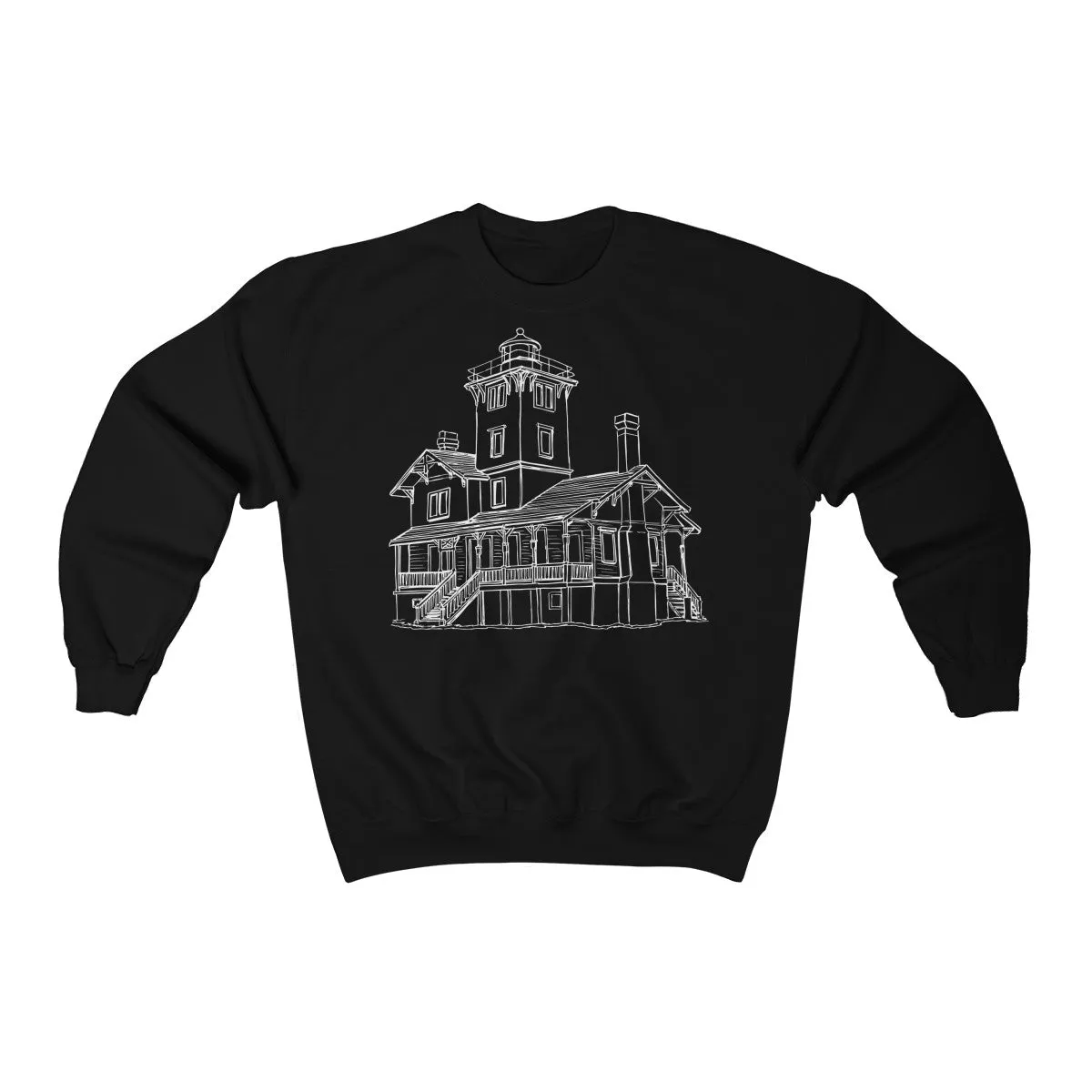 Hereford Inlet Light - Unisex Heavy Blend™ Crewneck Sweatshirt