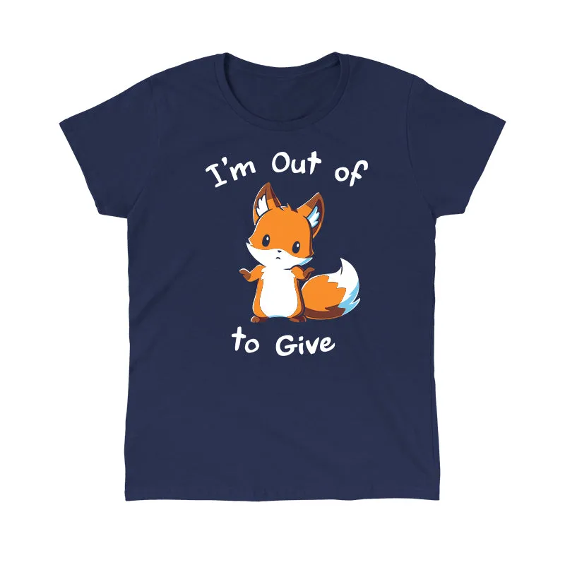 I'm Out of Fox to Give