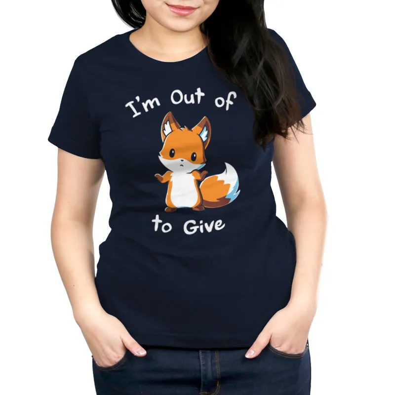 I'm Out of Fox to Give