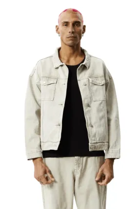 Innie Unisex Organic Denim Jacket - Faded Cement