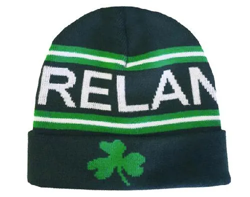 IRELAND TEXT SHAMROCK