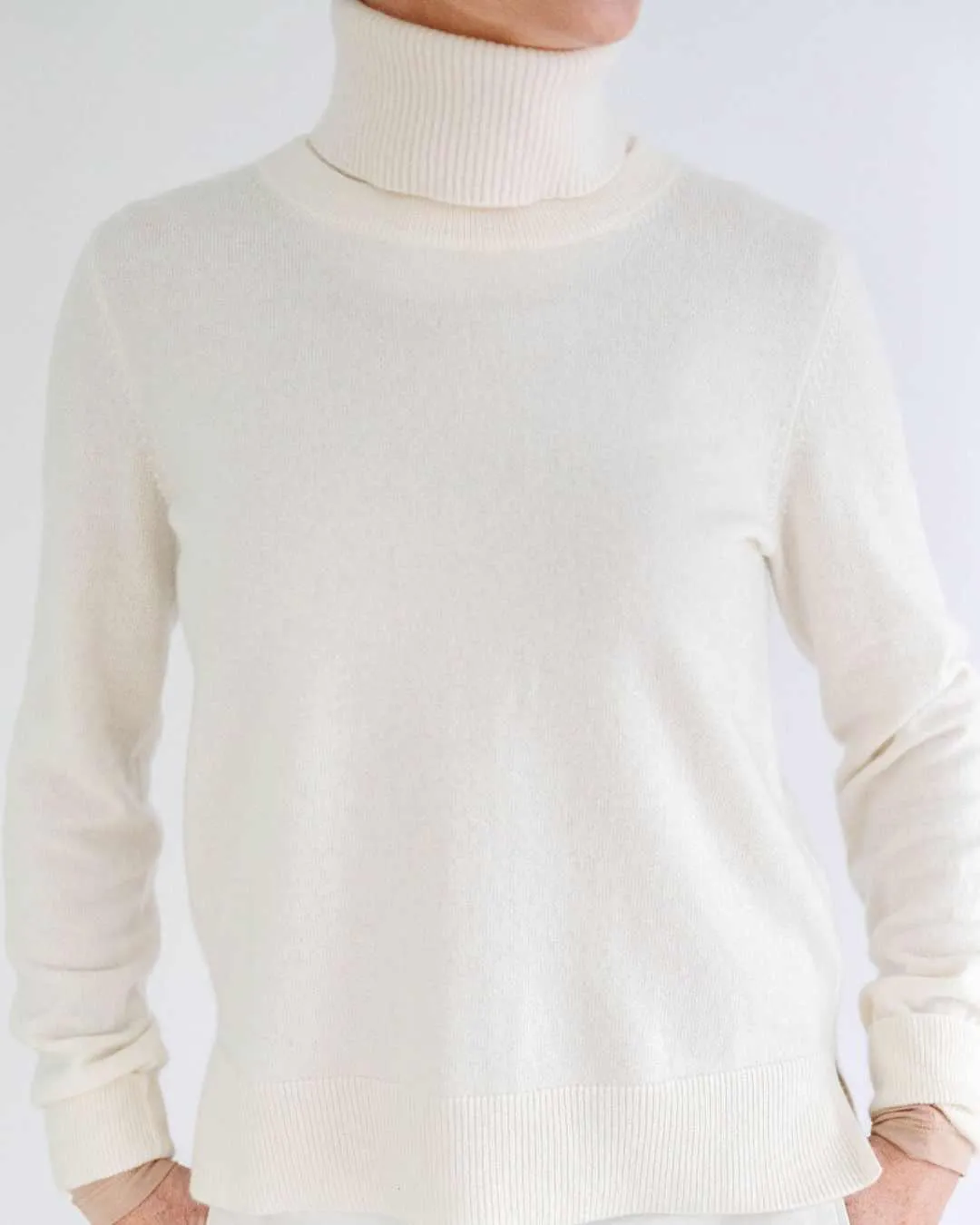 Ivory Cashmere Sweater