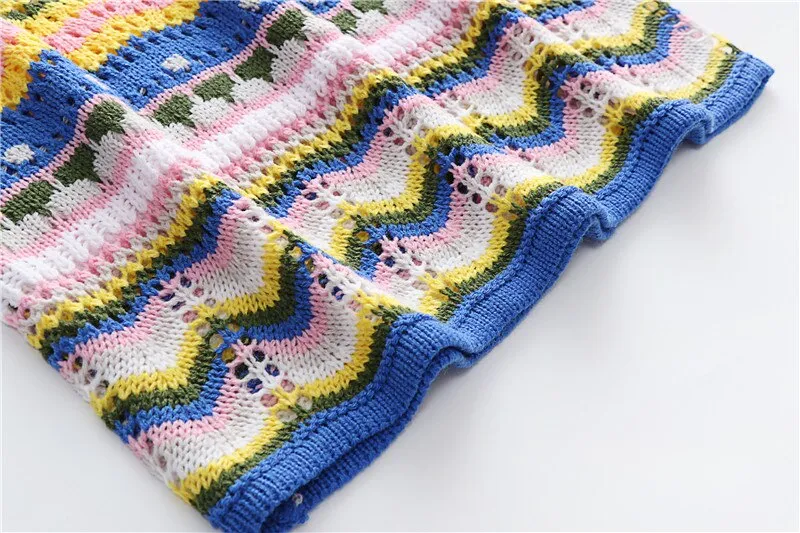 JACQUARD KNITTED DRESS