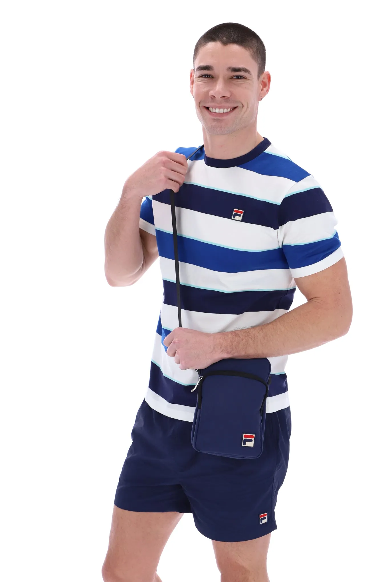 Jaxon Yarn Dye Striped T-Shirt