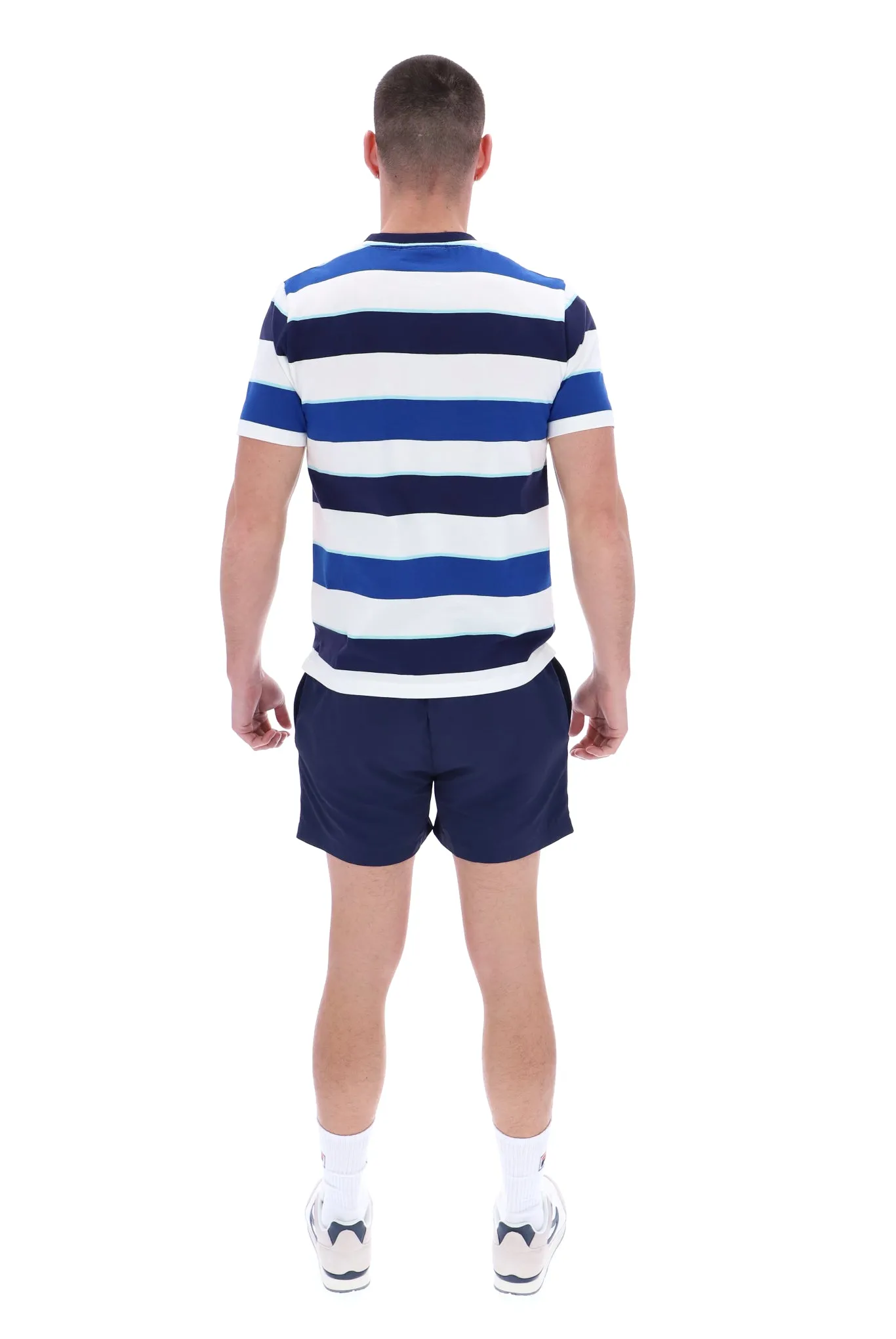 Jaxon Yarn Dye Striped T-Shirt