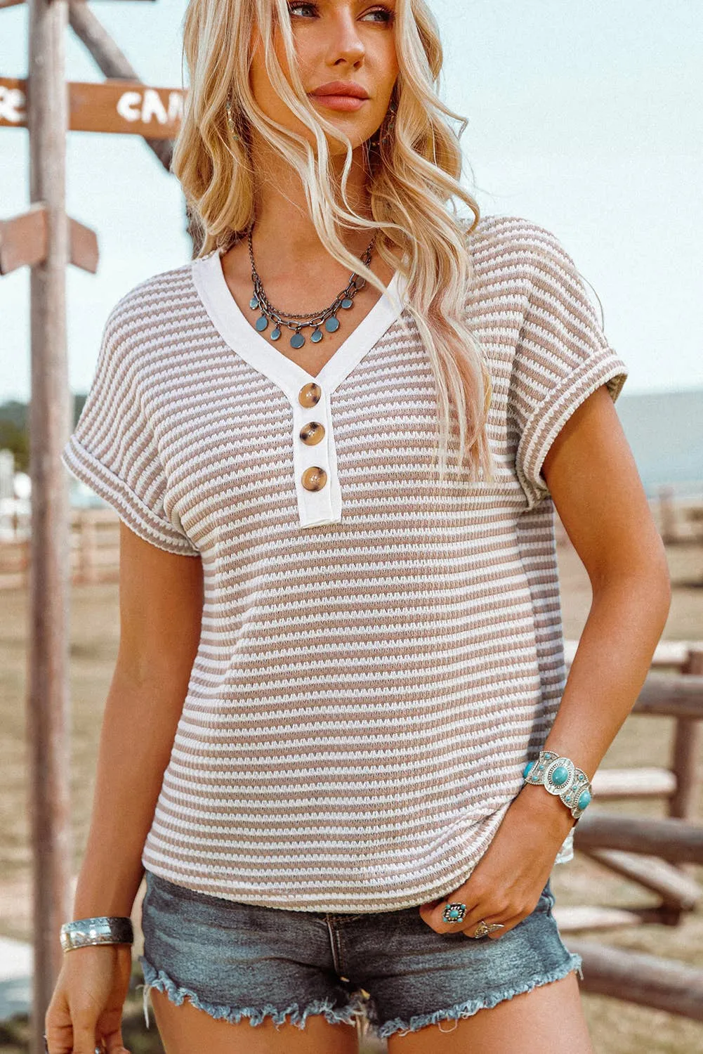 Knitted T Shirt